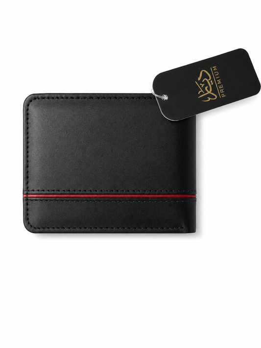 100 % pure leather smart wallet (hard leather )