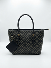 Elite handbag with mini pouch