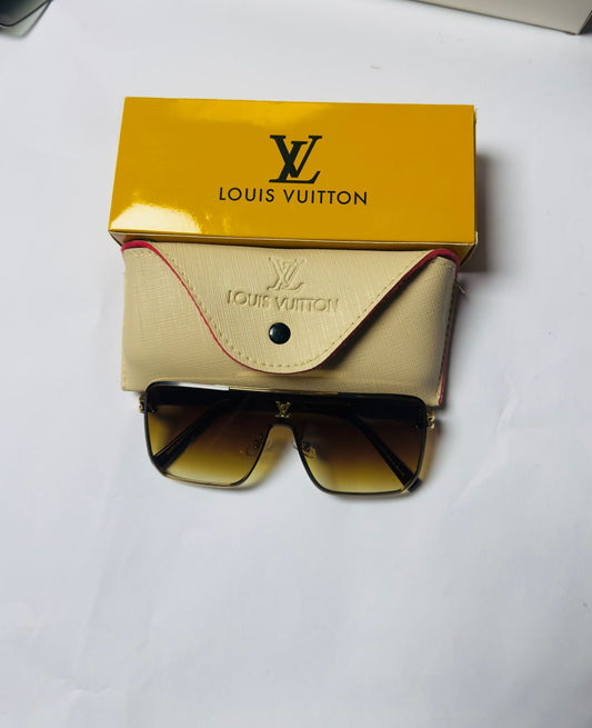 LV bigger frame-Havana Gold