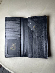Long Wallet With Mobile Pocket.