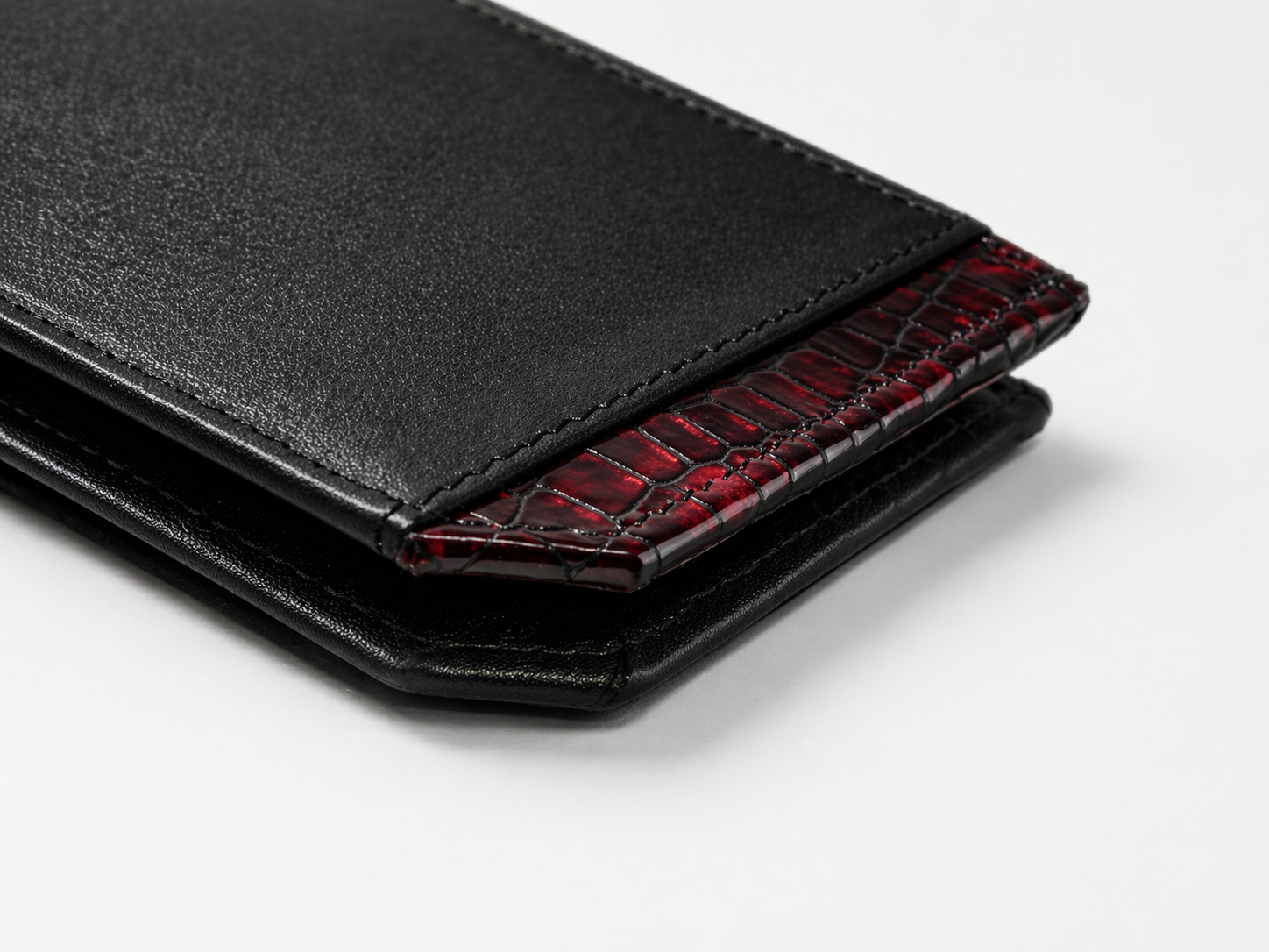 Luxury Black Leather Wallet