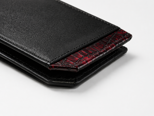 Luxury Black Leather Wallet