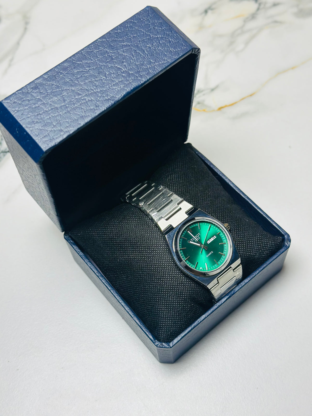 Tissot 1853 Luxury-Inspired Green Dial Watch Day date (AAA Quality)
