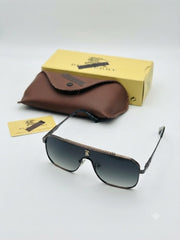 BurB*rry Square Shield Sunglasses – Premium Edition