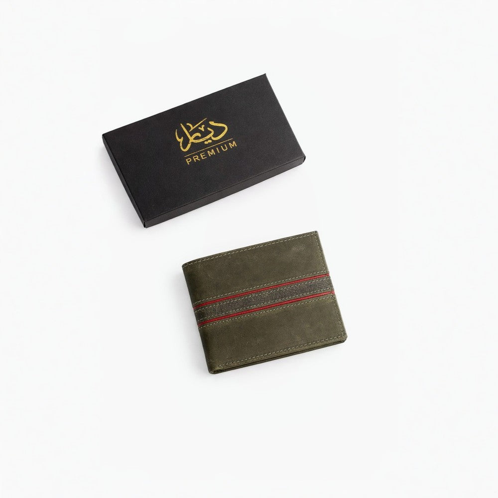Deyar Heritage Green Leather Wallet