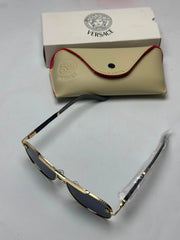 Ve*sace Aviator Sunglasses – Black Gradient Lens