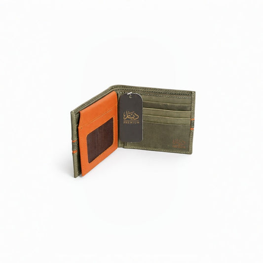 Deyar Heritage Green Leather Wallet