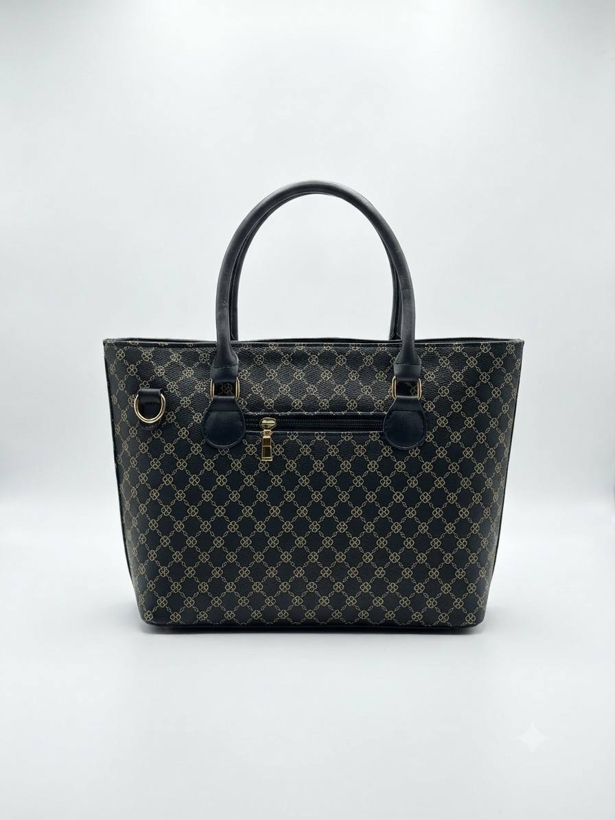 Elite handbag with mini pouch