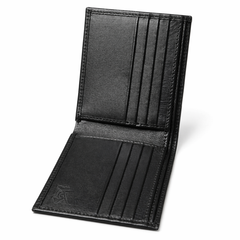 Stripe Leather Wallet