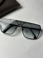 Gu*c! Black Square Sunglasses