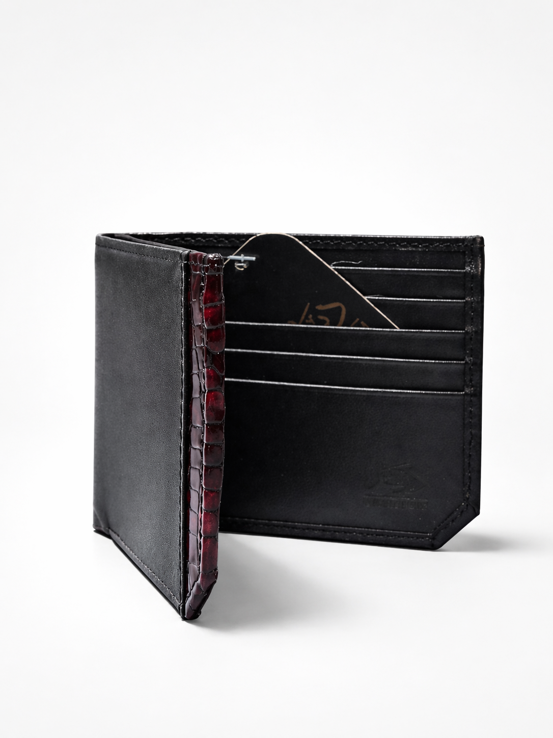 Luxury Black Leather Wallet