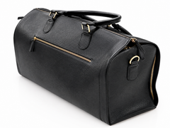 Classic 100% pure leather travel bag