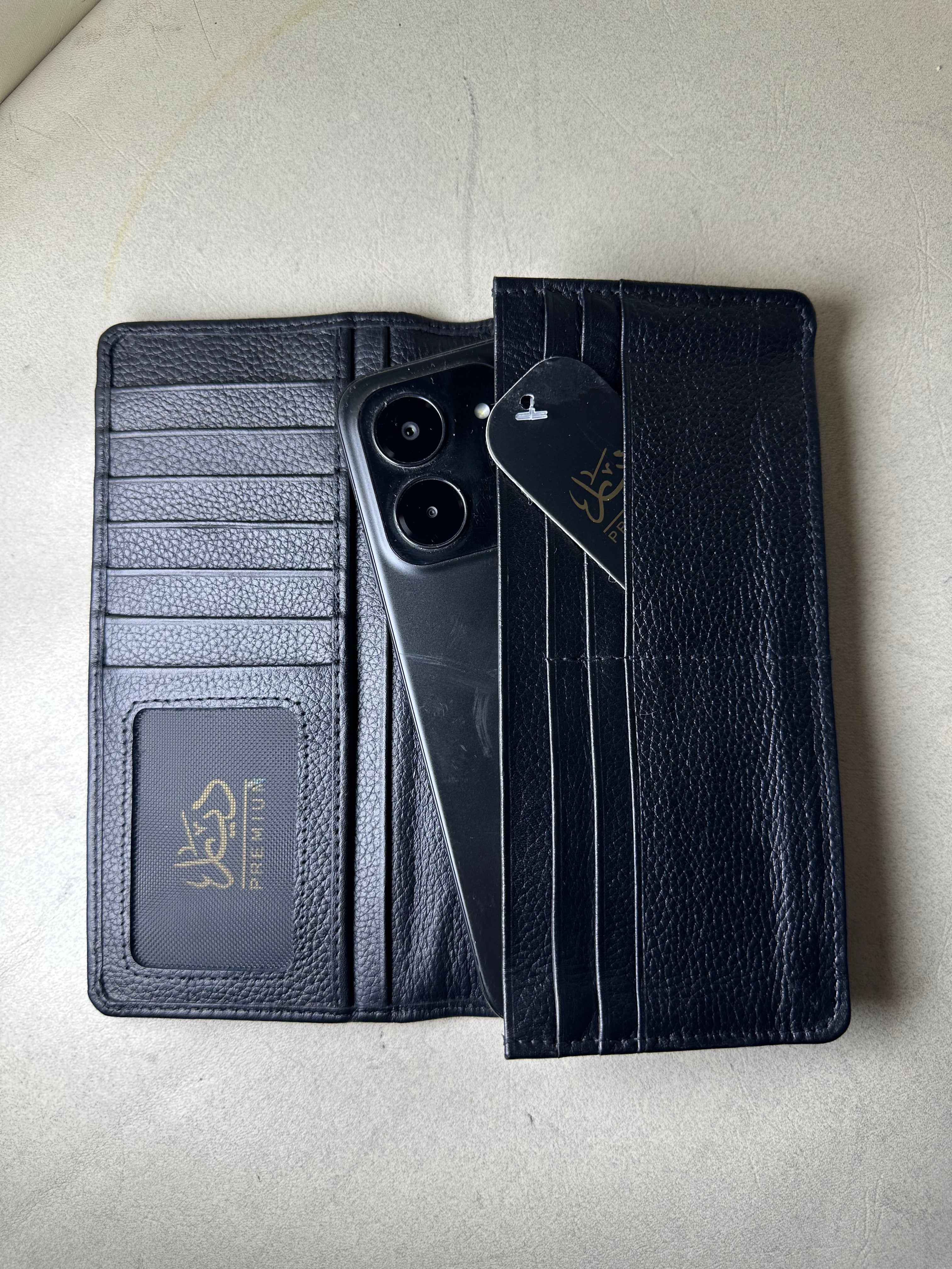 Long Wallet With Mobile Pocket.