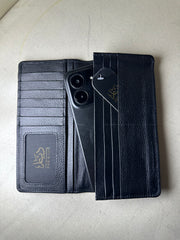 Long Wallet With Mobile Pocket.