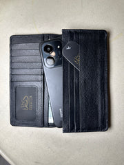Long Wallet With Mobile Pocket.