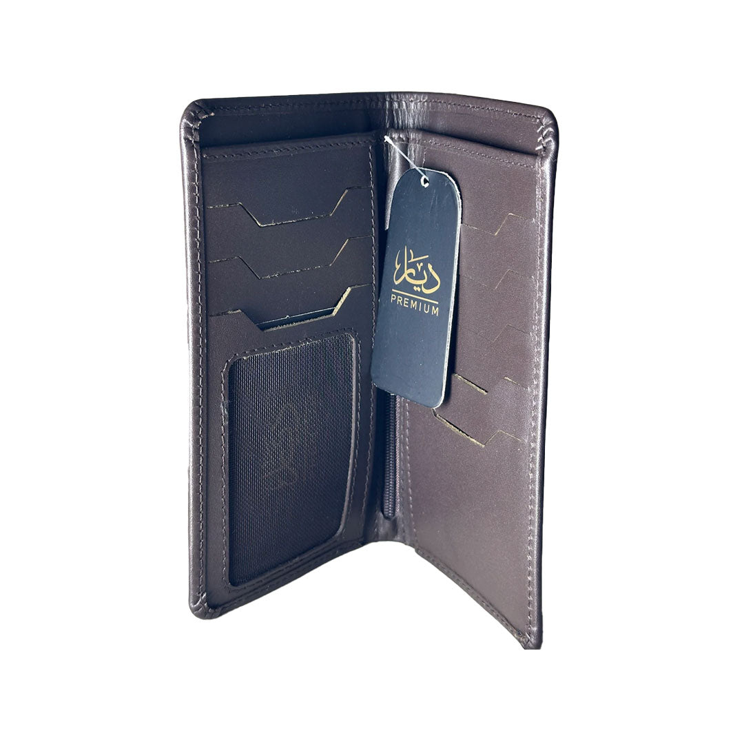 100% Pure Leather - Half Long Wallet