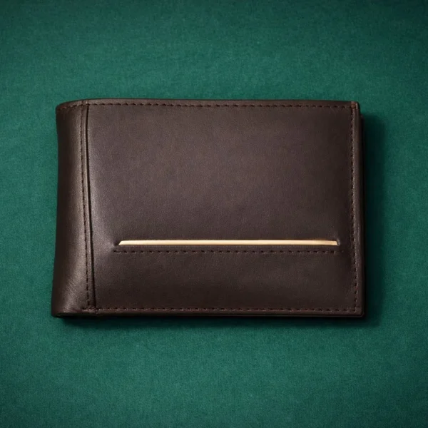 Bi-Fold Deep Chocolate Brown wallet