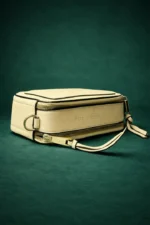 Premium Cream PU Leather Crossbody Bag for Women - Image 4